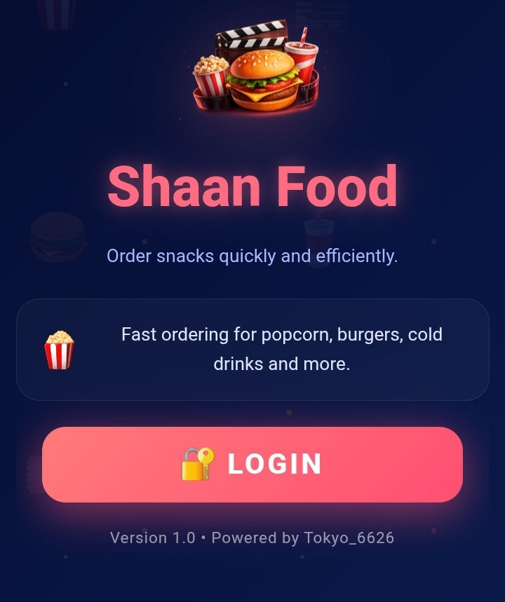 Shaan Food Ordering Website preview